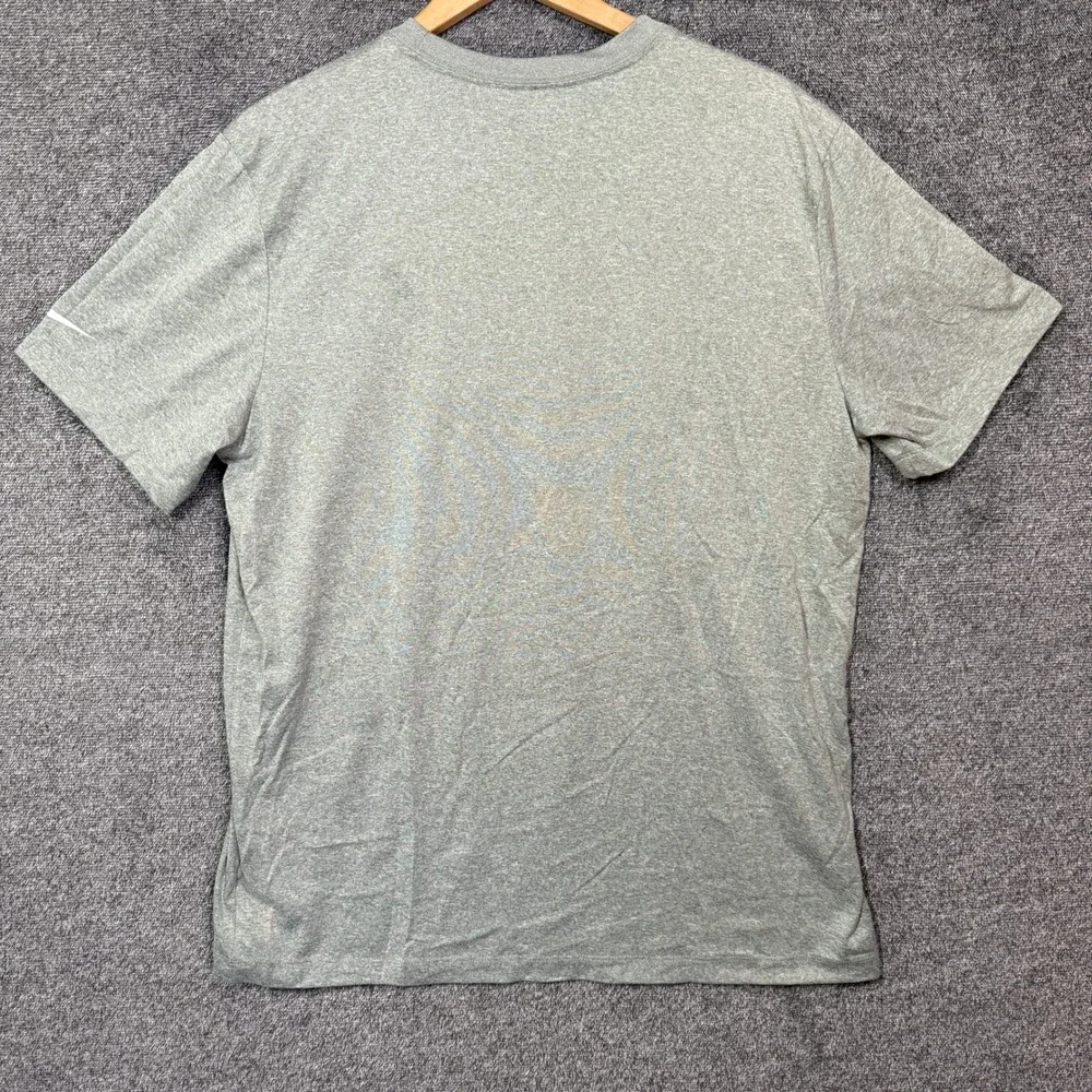 Nike Tampa Bay Buccaneers T-Shirt Mens XL Signed Dri-FIT Gray NFL Football